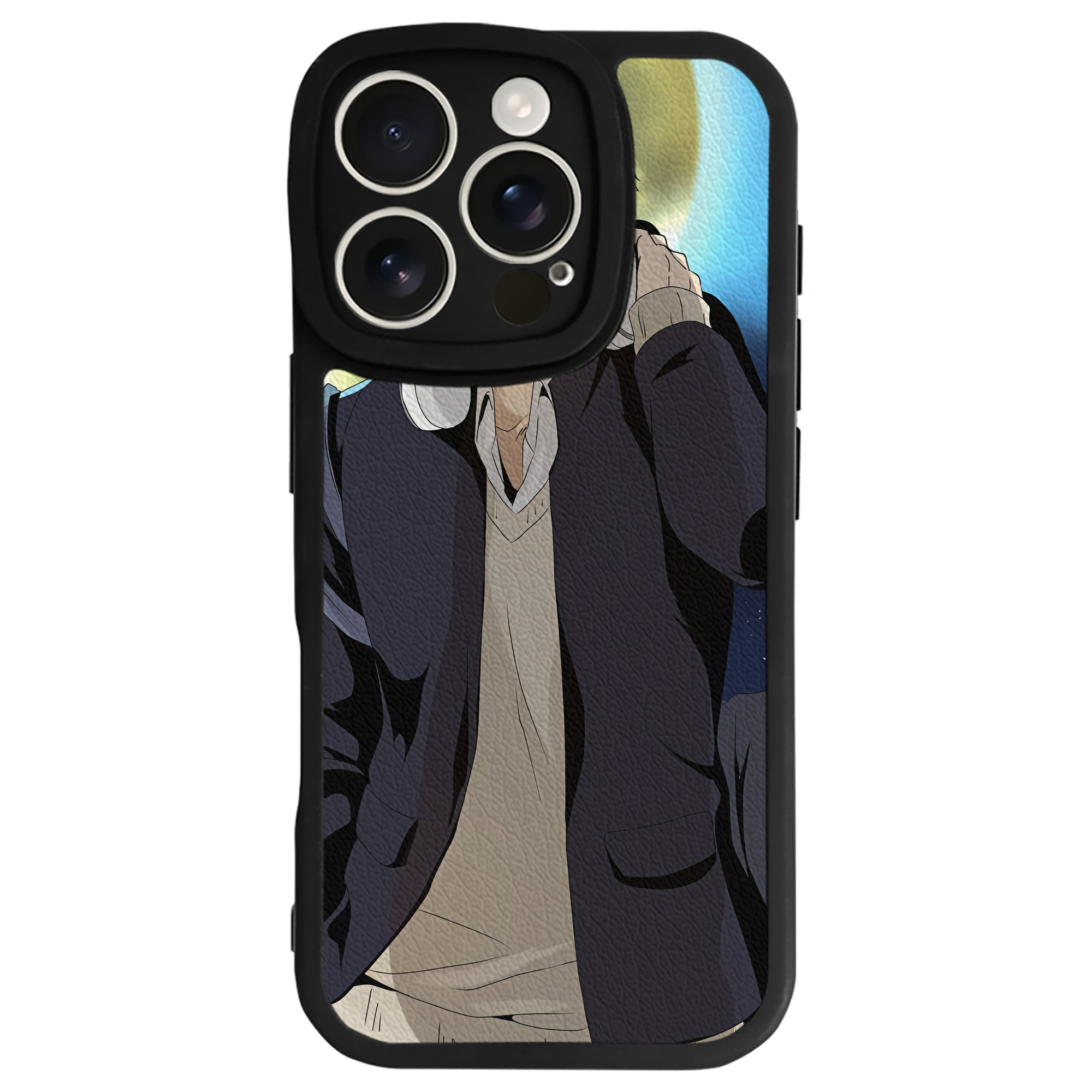 （画像用） ハイキュー!! Haikyu!! 【iPhone 16シリーズ対応】シリコンスマホケース（レザー調） 材質：シリコン